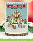 Lawn Fawn - Coloring Stencils - Gingerbread House-ScrapbookPal