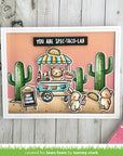 Lawn Fawn - Coloring Stencils - Treat Cart Add-On: Tacos-ScrapbookPal