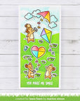 Lawn Fawn - Coloring Stencils - Whoosh, Kites!-ScrapbookPal
