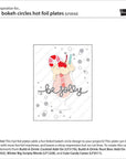 Lawn Fawn - Hot Foil Plates - Bokeh Circles-ScrapbookPal