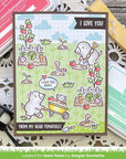 Lawn Fawn - Lawn Cuts - A Mole Lot of Flowers-ScrapbookPal