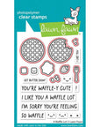 Lawn Fawn - Lawn Cuts - A Waffle Lot-ScrapbookPal