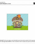 Lawn Fawn - Lawn Cuts - Acorn House - Scratch & Dent-ScrapbookPal
