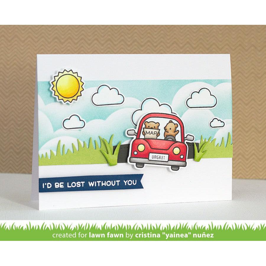 Lawn Fawn - Lawn Cuts - All the Clouds-ScrapbookPal
