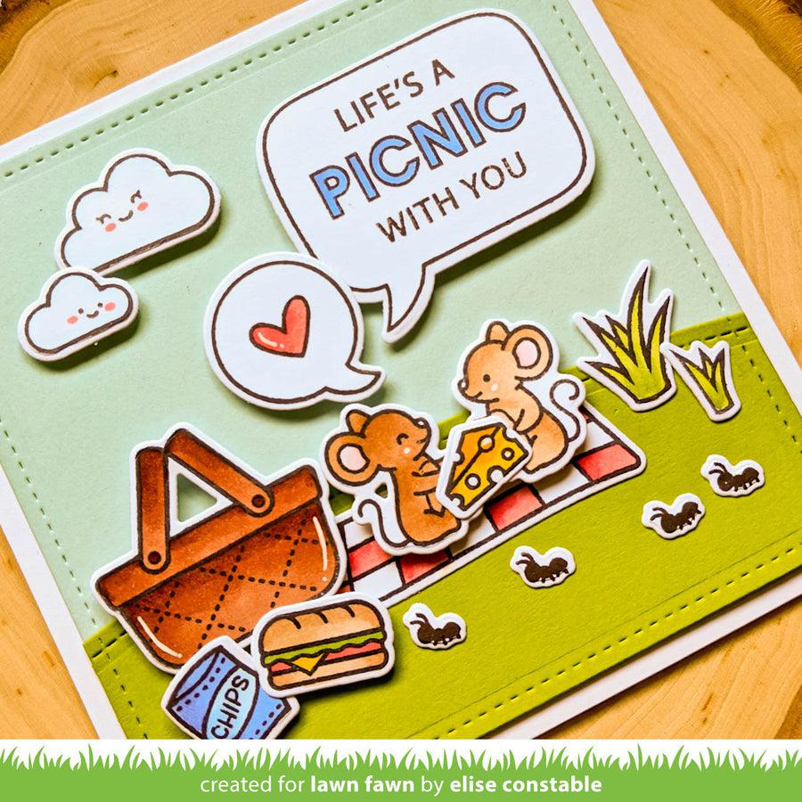 Lawn Fawn - Lawn Cuts - All the Clouds-ScrapbookPal