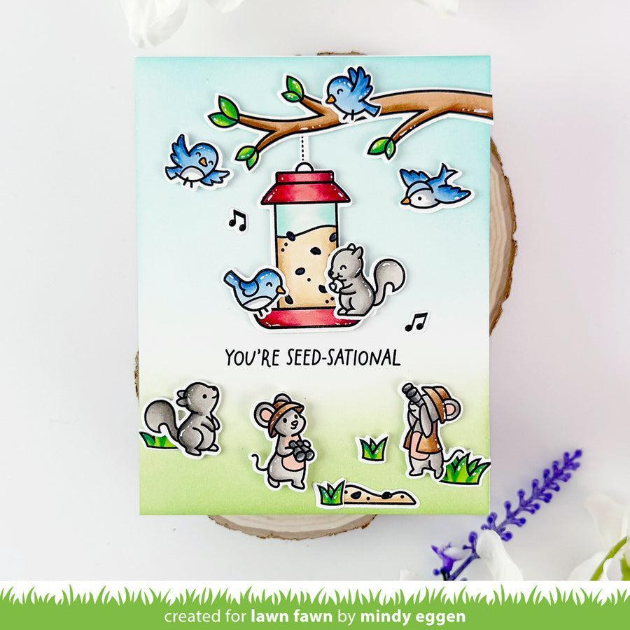 Lawn Fawn - Lawn Cuts - Backyard Bird Feeder-ScrapbookPal