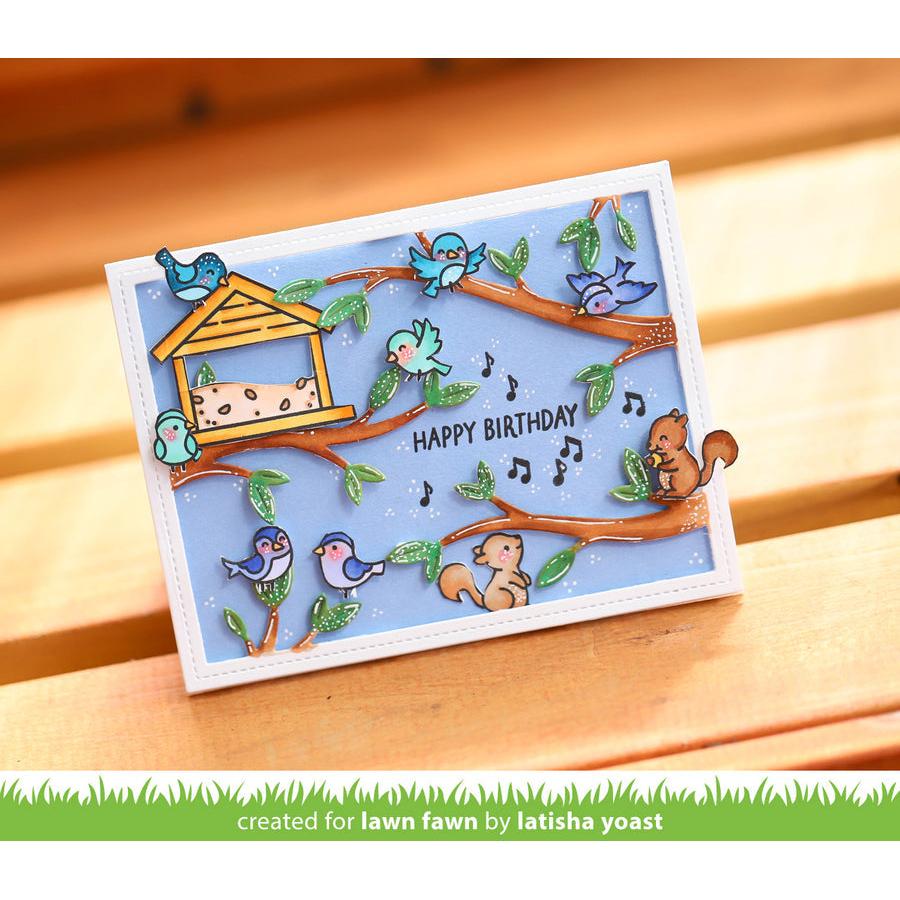 Lawn Fawn - Lawn Cuts - Backyard Bird Feeder Add-On-ScrapbookPal