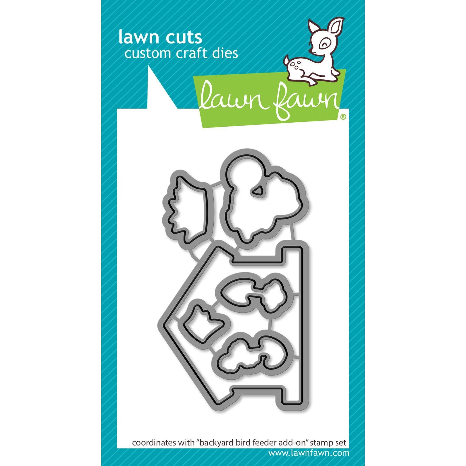 Lawn Fawn - Lawn Cuts - Backyard Bird Feeder Add-On-ScrapbookPal