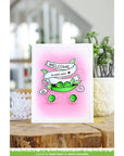 Lawn Fawn - Lawn Cuts - Be Hap-pea-ScrapbookPal