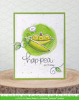 Lawn Fawn - Lawn Cuts - Be Hap-pea-ScrapbookPal