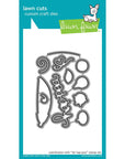 Lawn Fawn - Lawn Cuts - Be Hap-pea-ScrapbookPal