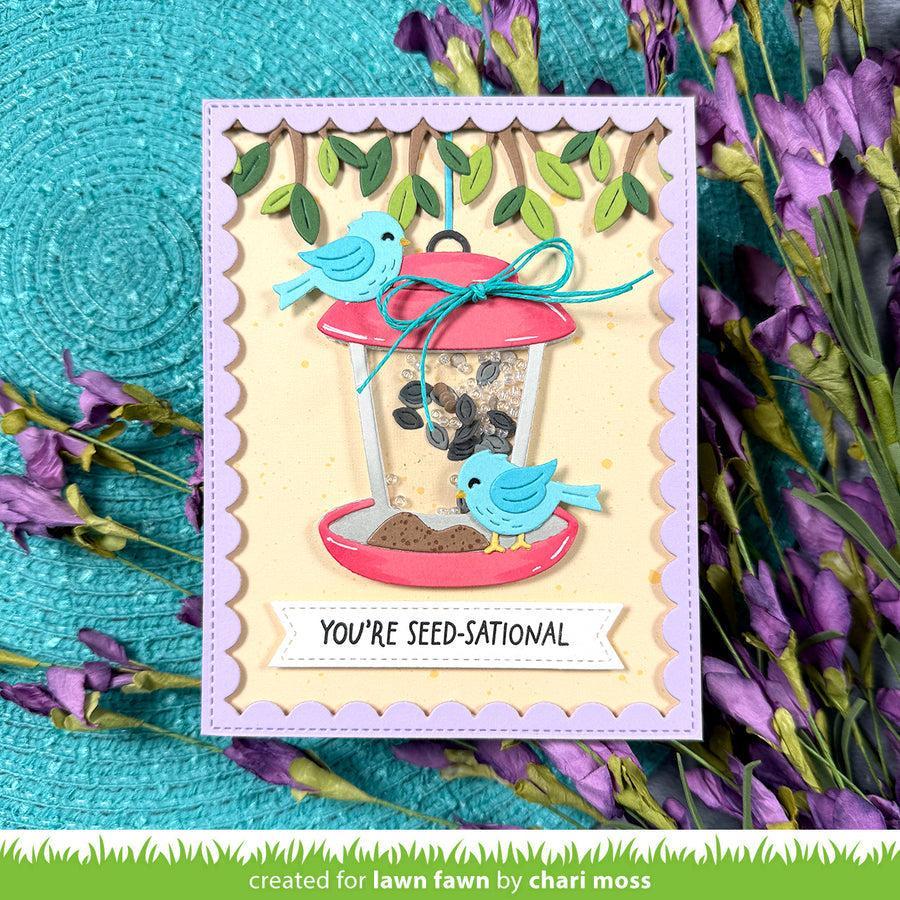 Lawn Fawn - Lawn Cuts - Build-A-Bird Feeder-ScrapbookPal