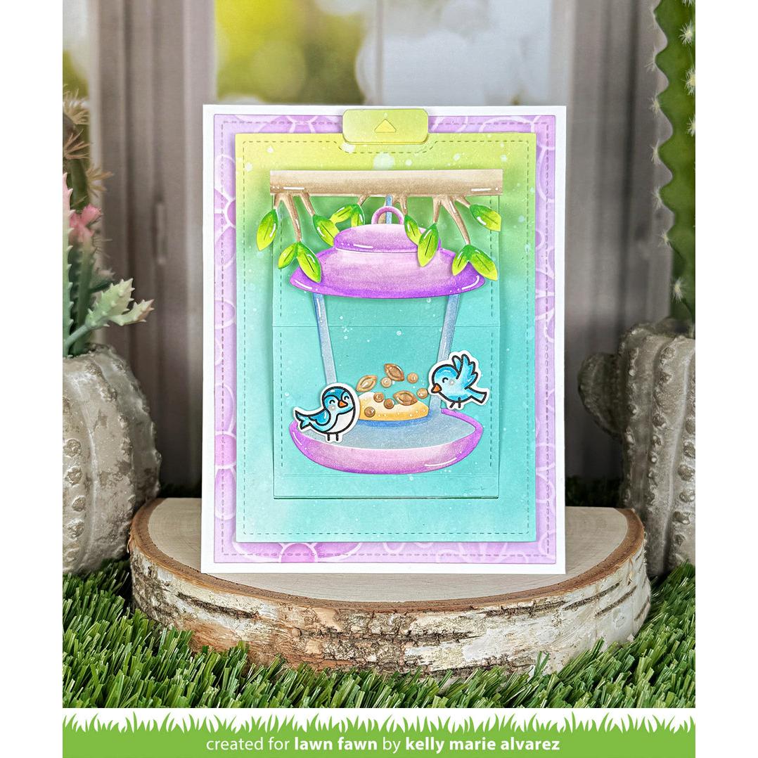 Lawn Fawn - Lawn Cuts - Build-A-Bird Feeder-ScrapbookPal
