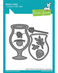 Lawn Fawn - Lawn Cuts - Build-A-Drink Cocktail Add-On-ScrapbookPal