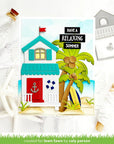 Lawn Fawn - Lawn Cuts - Build-A-House Beach Add-On-ScrapbookPal