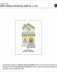 Lawn Fawn - Lawn Cuts - Build-A-House Christmas Add-On-ScrapbookPal
