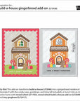Lawn Fawn - Lawn Cuts - Build-A-House Gingerbread Add-On-ScrapbookPal
