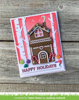 Lawn Fawn - Lawn Cuts - Build-A-House Gingerbread Add-On-ScrapbookPal
