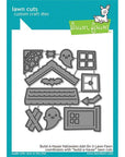 Lawn Fawn - Lawn Cuts - Build-A-House Halloween Add-On-ScrapbookPal