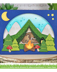 Lawn Fawn - Lawn Cuts - Build-a-Campsite-ScrapbookPal