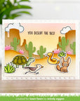 Lawn Fawn - Lawn Cuts - Cactus Hillside Border-ScrapbookPal