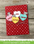 Lawn Fawn - Lawn Cuts - Candy Hearts-ScrapbookPal