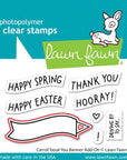 Lawn Fawn - Lawn Cuts - Carrot 'Bout You Banner Add-On-ScrapbookPal