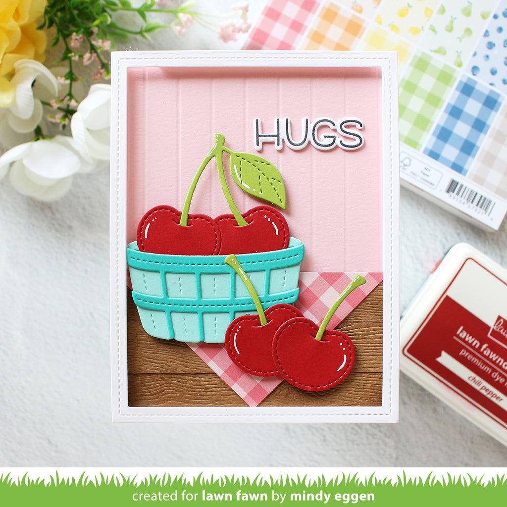 Lawn Fawn - Lawn Cuts - Cheery Cherries-ScrapbookPal
