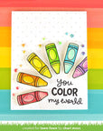 Lawn Fawn - Lawn Cuts - Color My World-ScrapbookPal