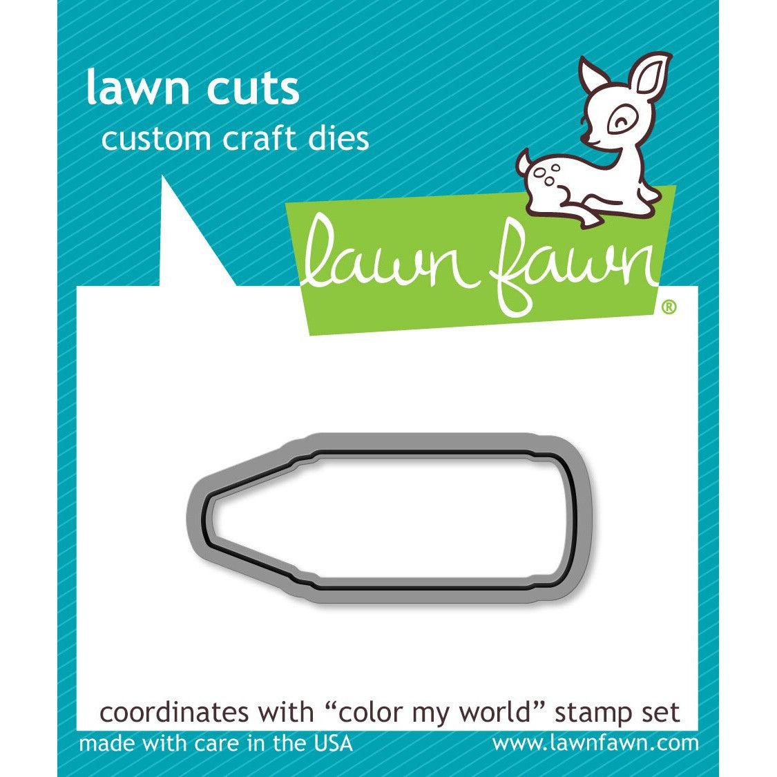 Lawn Fawn - Lawn Cuts - Color My World-ScrapbookPal