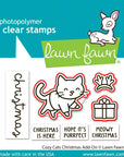 Lawn Fawn - Lawn Cuts - Cozy Cats Christmas Add-on-ScrapbookPal
