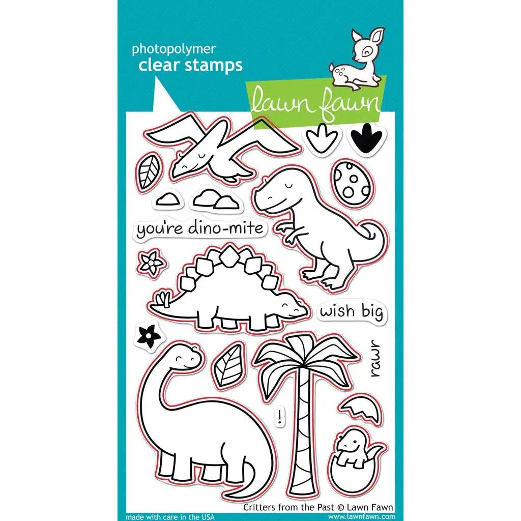 Lawn Fawn - Lawn Cuts - Critters from the Past-ScrapbookPal