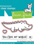 Lawn Fawn - Lawn Cuts - Croc My World-ScrapbookPal