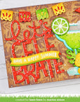 Lawn Fawn - Lawn Cuts - Fiesta Banner Border-ScrapbookPal