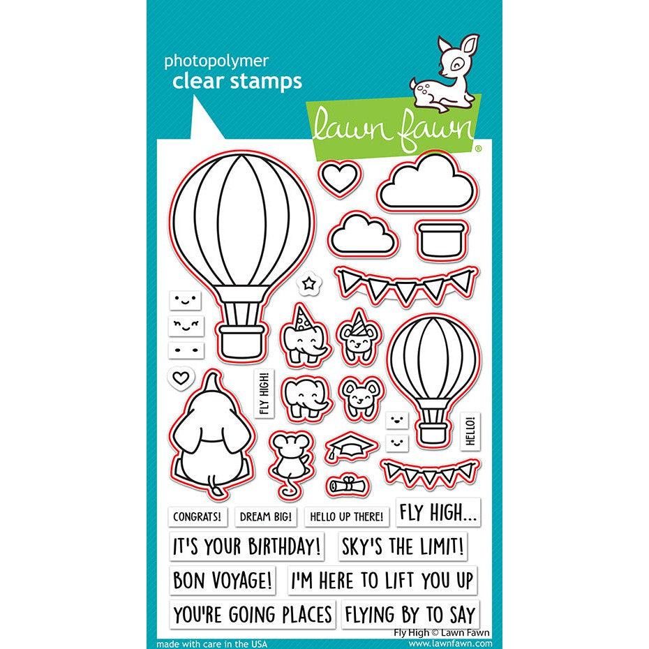 Lawn Fawn - Lawn Cuts - Fly High-ScrapbookPal