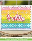 Lawn Fawn - Lawn Cuts - Folksy Petal Border-ScrapbookPal
