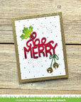 Lawn Fawn - Lawn Cuts - Giant Be Merry-ScrapbookPal