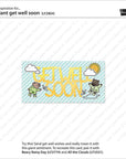 Lawn Fawn - Lawn Cuts - Giant Get Well Soon-ScrapbookPal