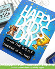 Lawn Fawn - Lawn Cuts - Giant Happy Dad's Day-ScrapbookPal