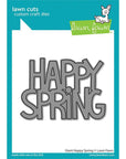 Lawn Fawn - Lawn Cuts - Giant Happy Spring-ScrapbookPal