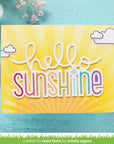 Lawn Fawn - Lawn Cuts - Giant Hello Sunshine-ScrapbookPal