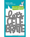 Lawn Fawn - Lawn Cuts - Giant Let's Celebrate-ScrapbookPal