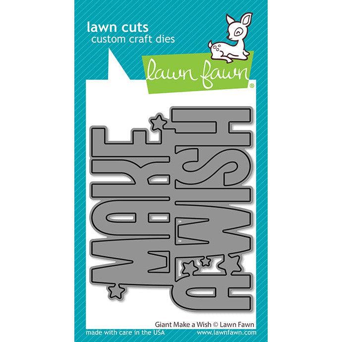 Lawn Fawn - Lawn Cuts - Giant Make a Wish-ScrapbookPal