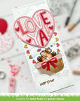 Lawn Fawn - Lawn Cuts - Giant Outlined Love Ya-ScrapbookPal