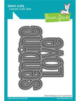 Lawn Fawn - Lawn Cuts - Giant Sending Love-ScrapbookPal
