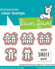 Lawn Fawn - Lawn Cuts - Gingerbread House Add-On-ScrapbookPal