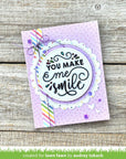 Lawn Fawn - Lawn Cuts - Give It A Whirl Messages: Friends-ScrapbookPal