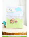 Lawn Fawn - Lawn Cuts - Grassy Hillside Borders-ScrapbookPal
