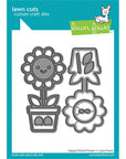 Lawn Fawn - Lawn Cuts - Happy Potted Flower-ScrapbookPal