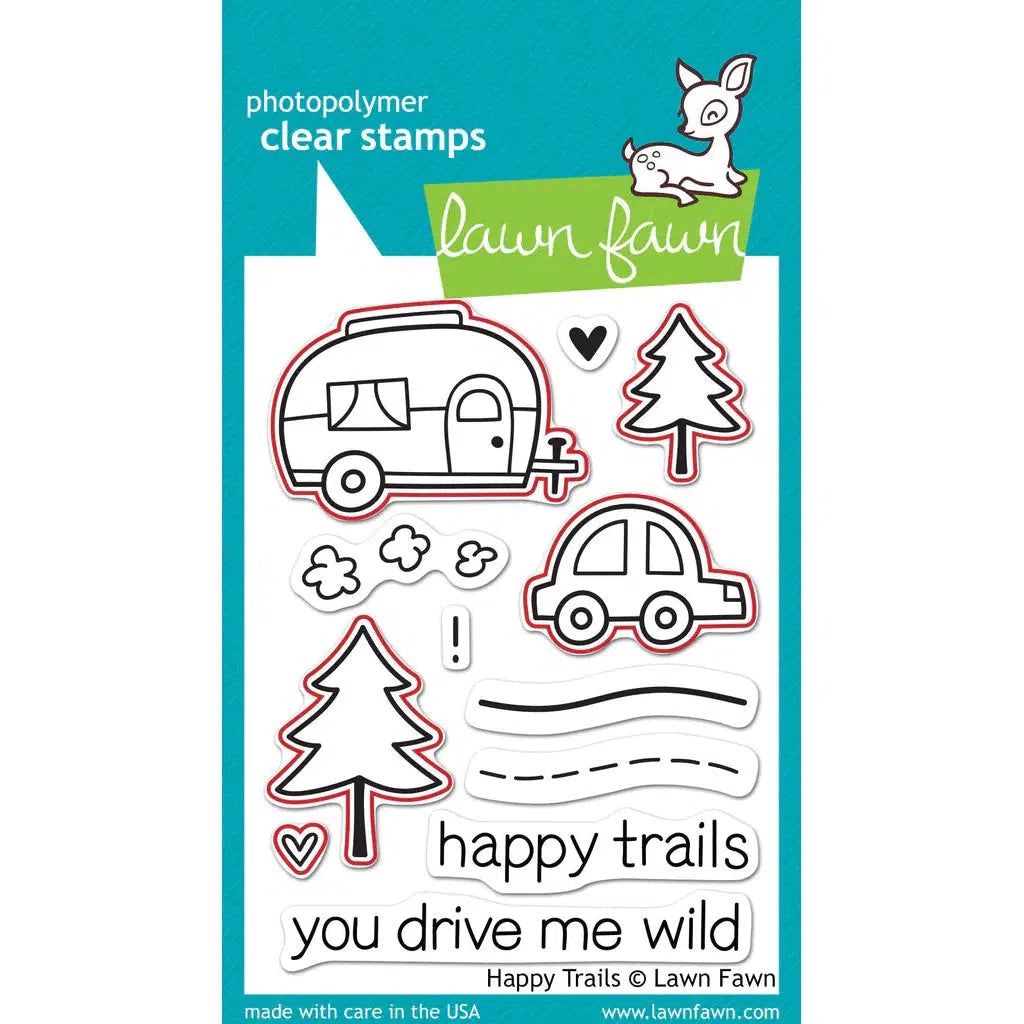 Lawn Fawn - Lawn Cuts - Happy Trails-ScrapbookPal